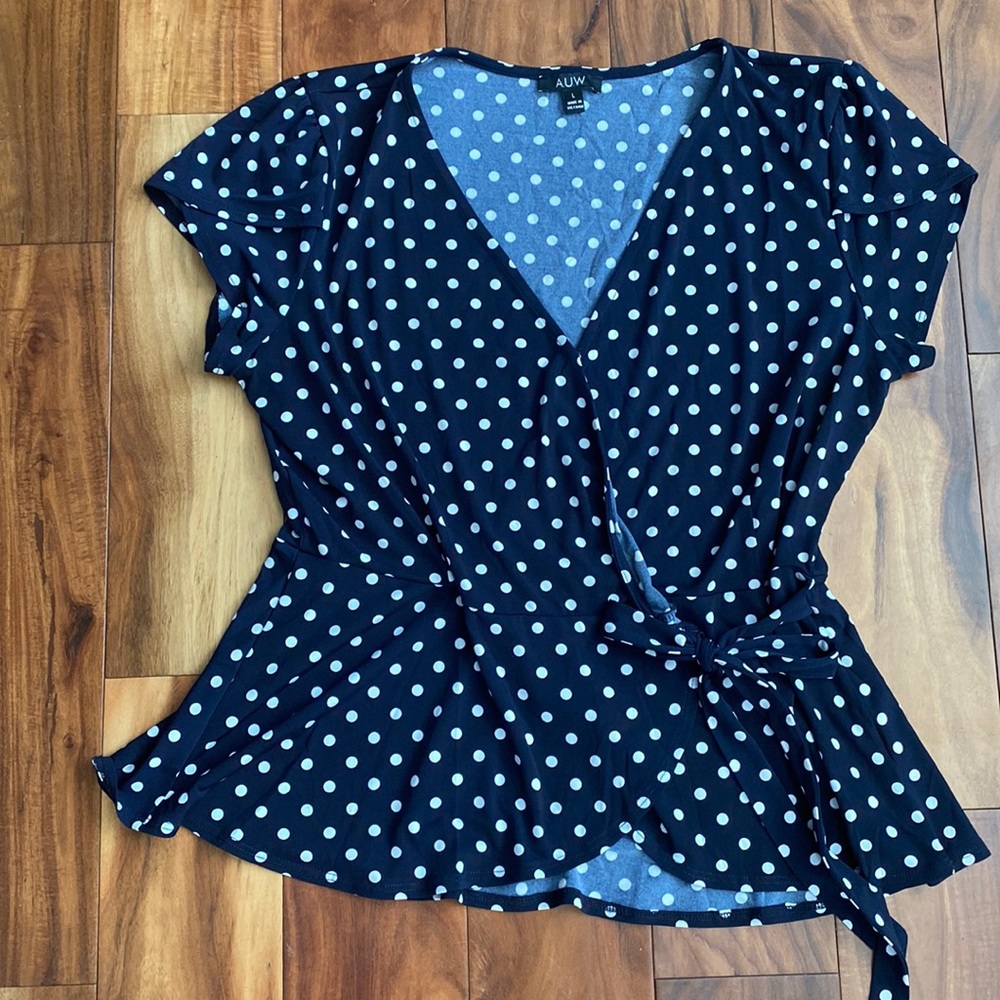 Beautiful polka dot blouse